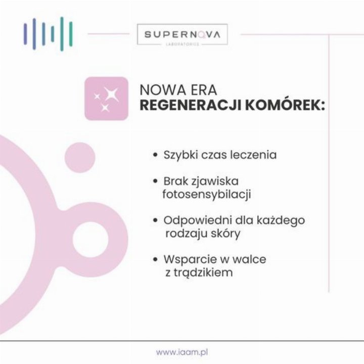 Nowa era kosmetyków regeneracyjnych z Supernova! 